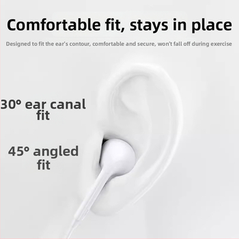 Căști in-ear cu cablu, cip digital Type-C și microfon pentru Huawei/Honor X5 – înregistrare karaoke