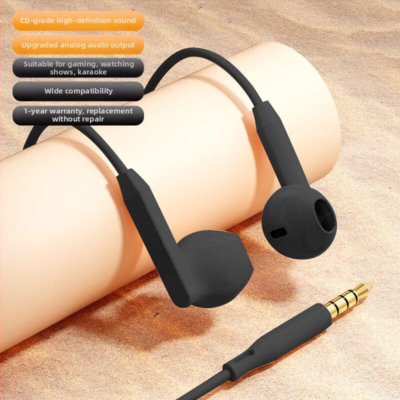 K3 căști cu fir, in-ear, cu anulare a zgomotului, confortabile pentru convorbiri și jocuri