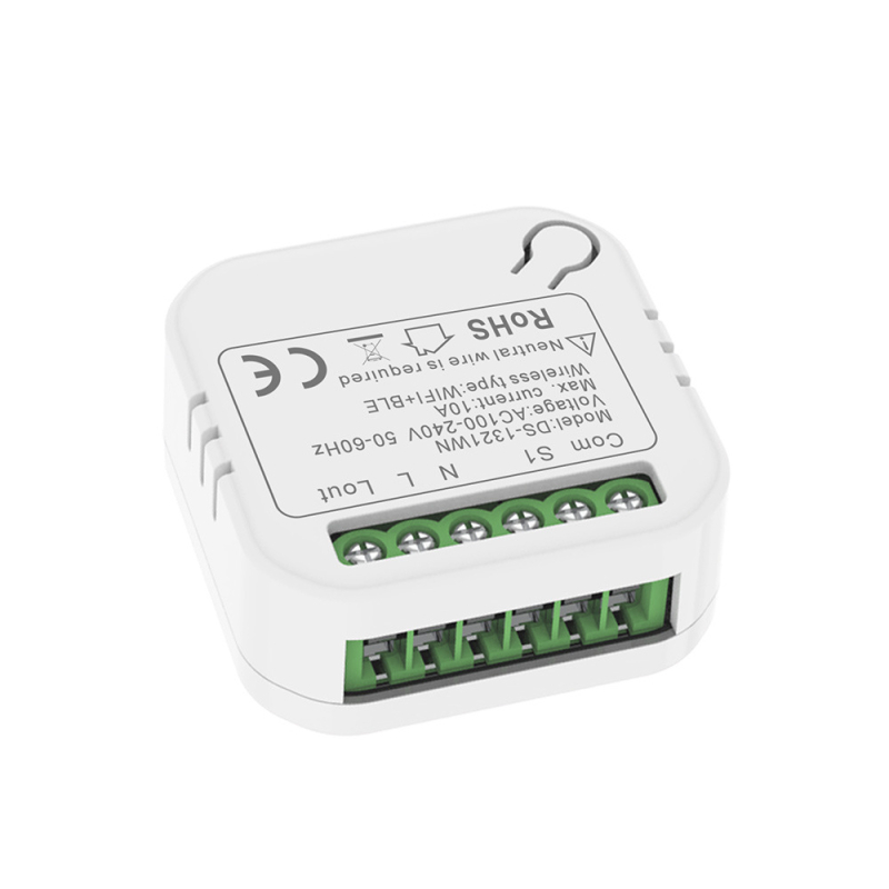 Graffiti Wi‑Fi Comutator Inteligent Dual‑Control, Ascuns, Control de la distanță prin telefon, Întrerupător Mini
