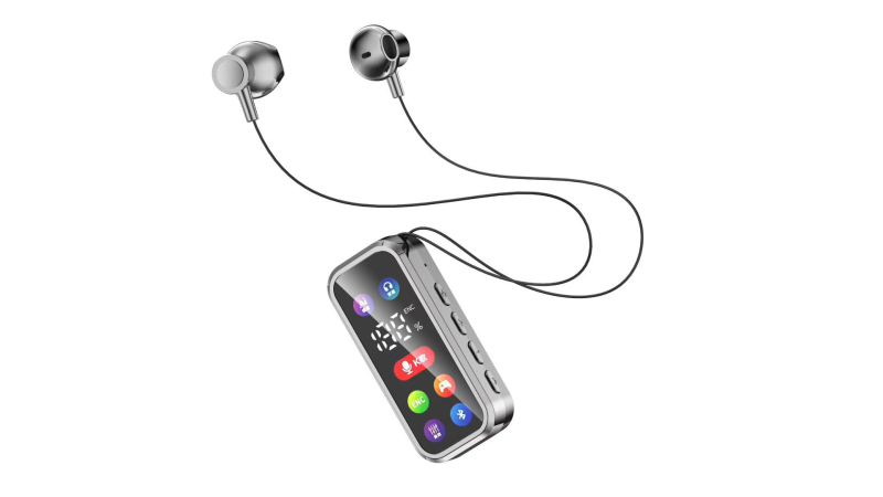 2026 Căști Bluetooth clip-on, în-ear, anulare zgomot, pentru sport și karaoke, slot pentru card, stereo dual