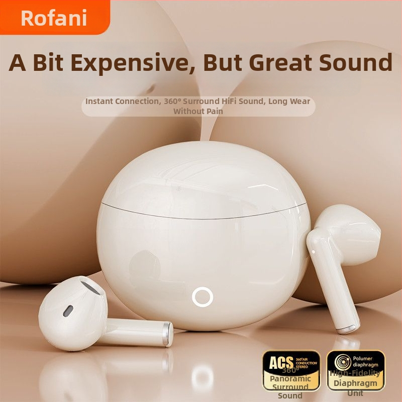 Căști wireless in-ear J08PRO, model 2025, Bluetooth 5.4, înaltă calitate