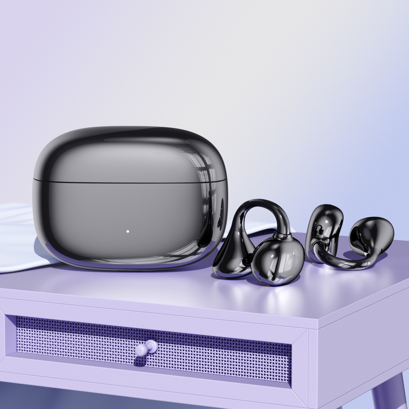 Căști in-ear clip-on M159, Bluetooth, sunet de înaltă calitate, latență redusă, durată lungă a bateriei