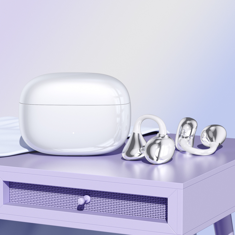 Căști in-ear clip-on M159, Bluetooth, sunet de înaltă calitate, latență redusă, durată lungă a bateriei