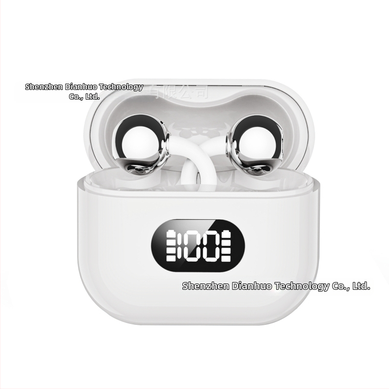 Căști Bluetooth X62 cu clips dublu pentru urechi, FreeClip2, sunet HD și afișaj nivel baterie