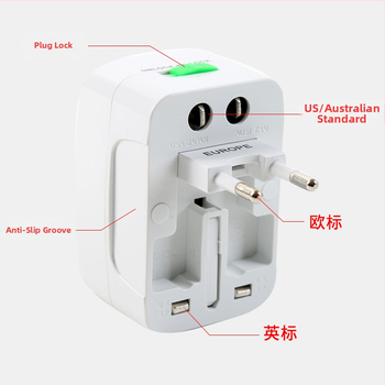 Adaptor universal priză și mufă pentru călătorii