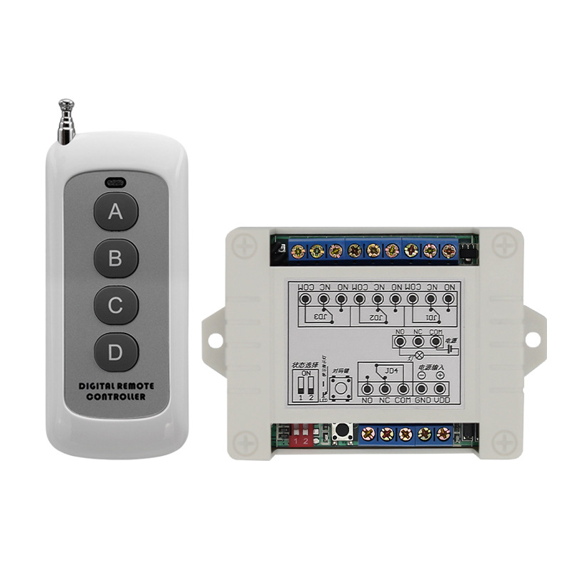 Întrerupător de control la distanță wireless, emițător RF de înaltă putere la 433 MHz pentru echipamente industriale