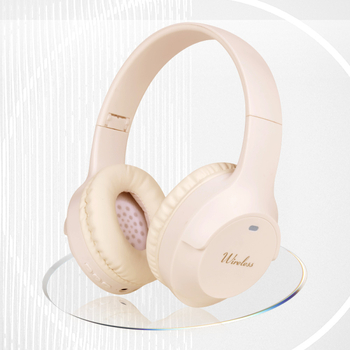 Căști Bluetooth retro cu bas Hi-Fi și suport pentru card de memorie