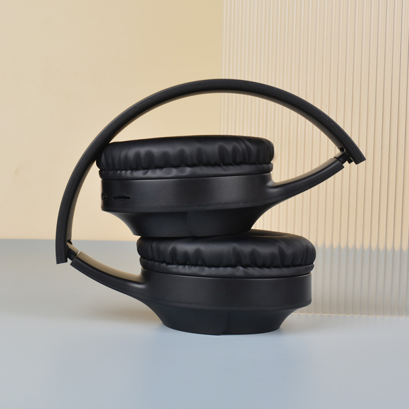 Căști Bluetooth retro cu bas Hi-Fi și suport pentru card de memorie