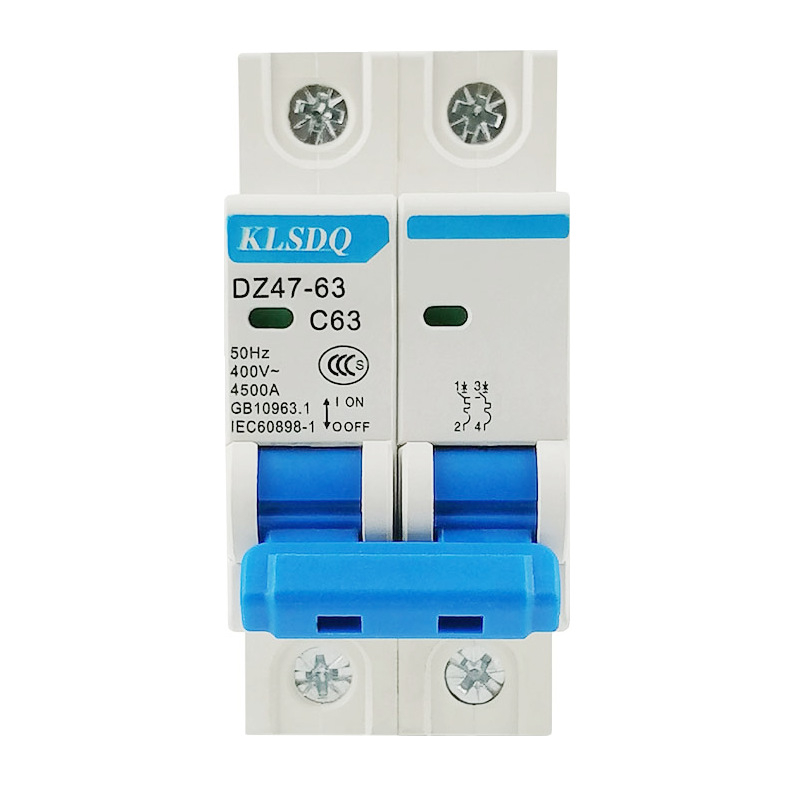 Intrerupător de circuit miniatural DZ47-63, 2P 25A/32A/63A