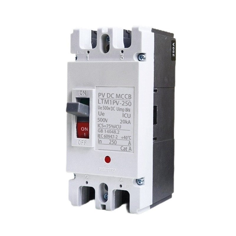 Intrerupător de circuit DC fotovoltaic cu carcasă turnată, protecție la scurgeri și suprasarcină, uz casnic, mic întrerupător de tip aer