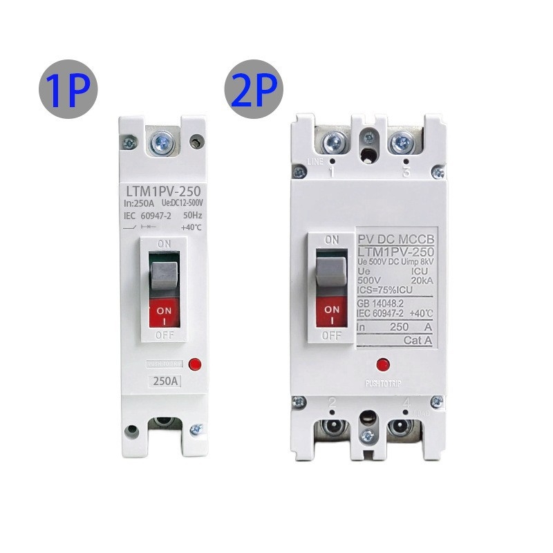 Intrerupător de circuit DC fotovoltaic cu carcasă turnată, protecție la scurgeri și suprasarcină, uz casnic, mic întrerupător de tip aer
