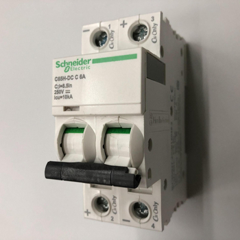 Schneider C65H-DC 2P C6A întrerupător de circuit DC miniatural