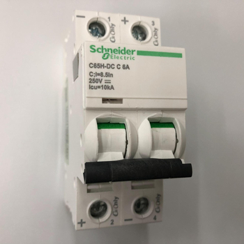 Schneider C65H-DC 2P C6A întrerupător de circuit DC miniatural