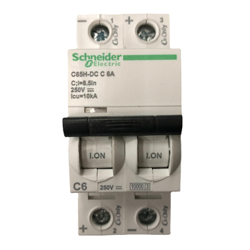Schneider C65H-DC 2P C6A întrerupător de circuit DC miniatural