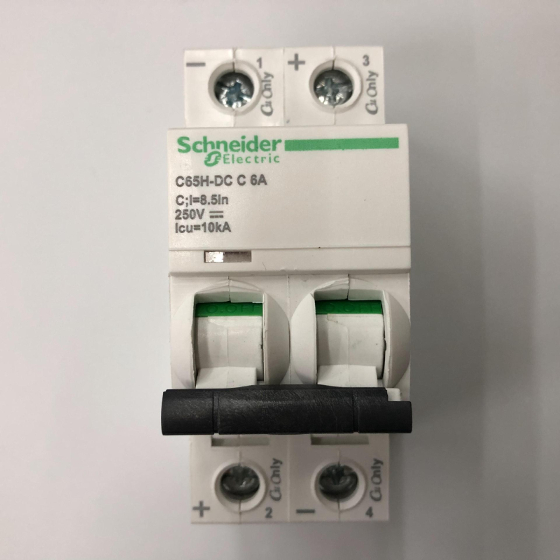Schneider C65H-DC 2P C6A întrerupător de circuit DC miniatural
