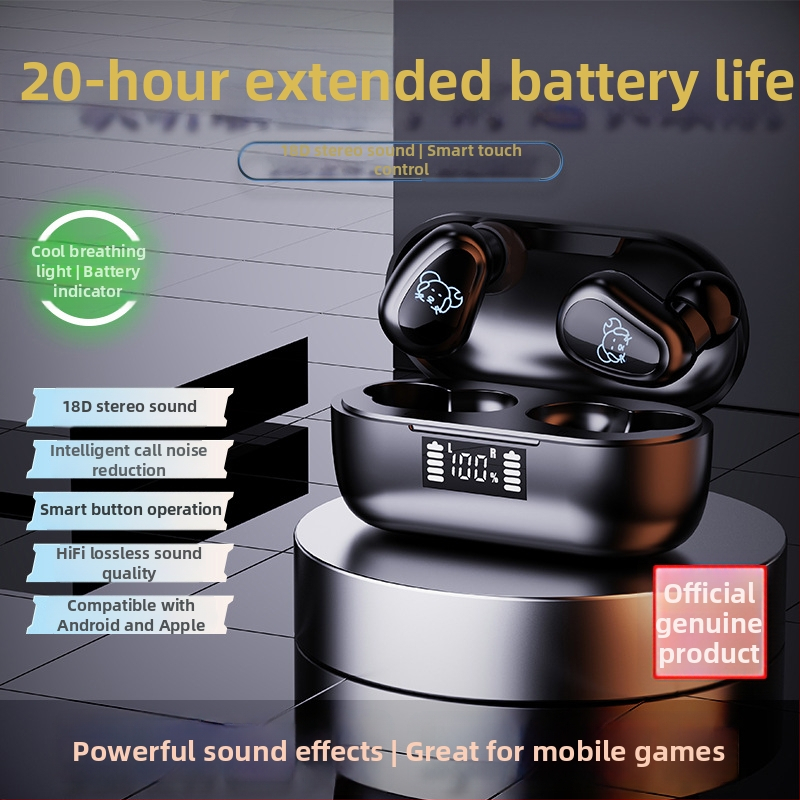 Căști Bluetooth pentru gaming, binaurale, in-ear, standby ultra-lung, mini TWS
