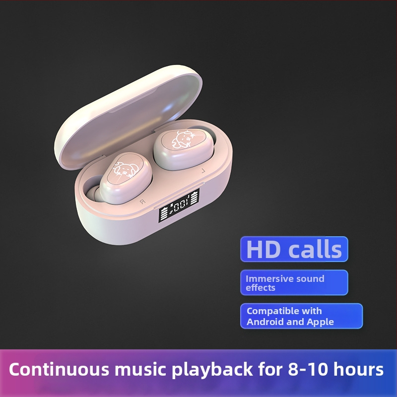 Căști Bluetooth pentru gaming, binaurale, in-ear, standby ultra-lung, mini TWS