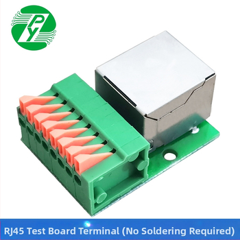 RJ45 bloc terminal fără sudură, adaptor de date pentru montaj pe șină