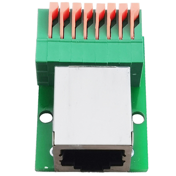 RJ45 bloc terminal fără sudură, adaptor de date pentru montaj pe șină