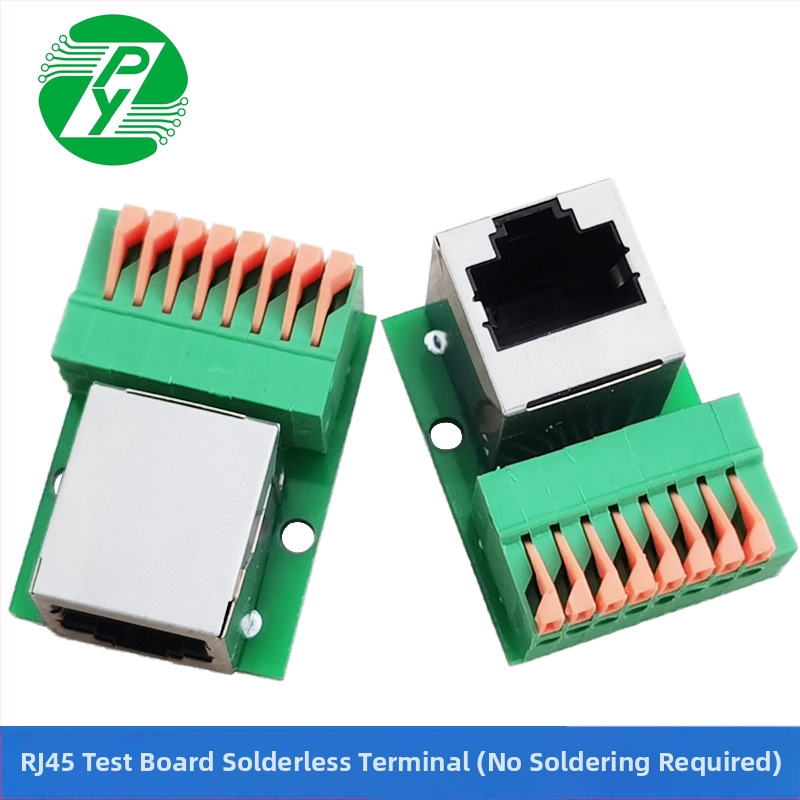 RJ45 bloc terminal fără sudură, adaptor de date pentru montaj pe șină