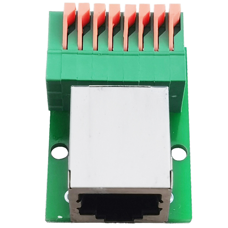 RJ45 bloc terminal fără sudură, adaptor de date pentru montaj pe șină