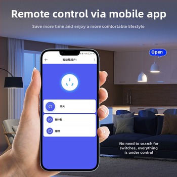 Priză inteligentă conectată la aplicația Mijia prin Bluetooth Mesh, temporizator local și de la distanță, control vocal, în conformitate cu standardul național.