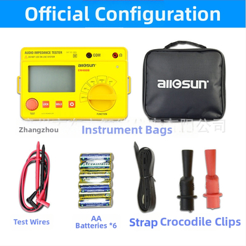 Aosheng instrument digital de măsurare electrică de precizie, tester de impedanță audio inteligent