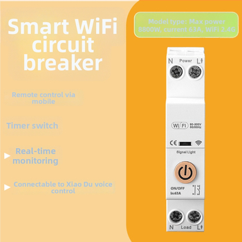 Întrerupător de circuit Wi‑Fi inteligent cu control de la distanță și temporizare