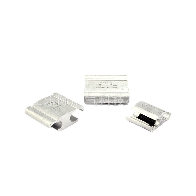 Accesorii pentru cabluri: clemă tip H pentru cabluri, clemă canelată, clemă conică din aliaj de aluminiu