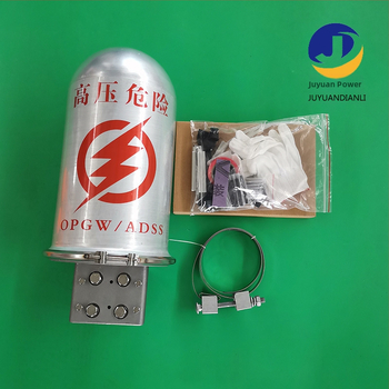 Cutie de conectare din aliaj de aluminiu pentru cablu optic cu 72 nuclee, echipament pentru linie aeriană de înaltă tensiune