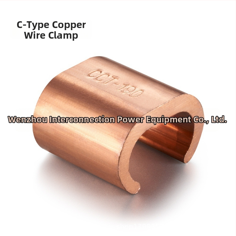 Conector din cupru CT pentru ramificare cablu și clemă de fixare a liniei de distribuție (tip export CCT)