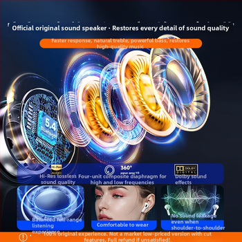 Căști Bluetooth pentru sport, fără fir, cu anulare activă a zgomotului și sunet de înaltă calitate.