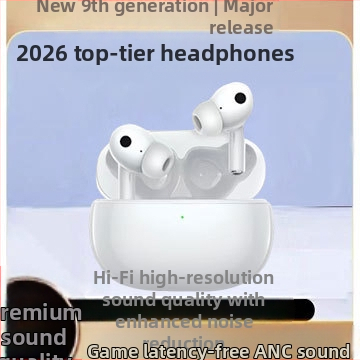 Căști Bluetooth pentru sport, fără fir, cu anulare activă a zgomotului și sunet de înaltă calitate.