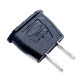 JHD-9622 adaptor de alimentare AC: de la priză europeană cu conector rotund la priză GB cu doi pini