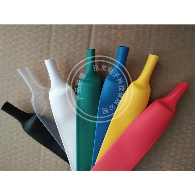 Tuburi termocontractibile colorate de 20 mm pentru cabluri electrice, izolație, în stoc