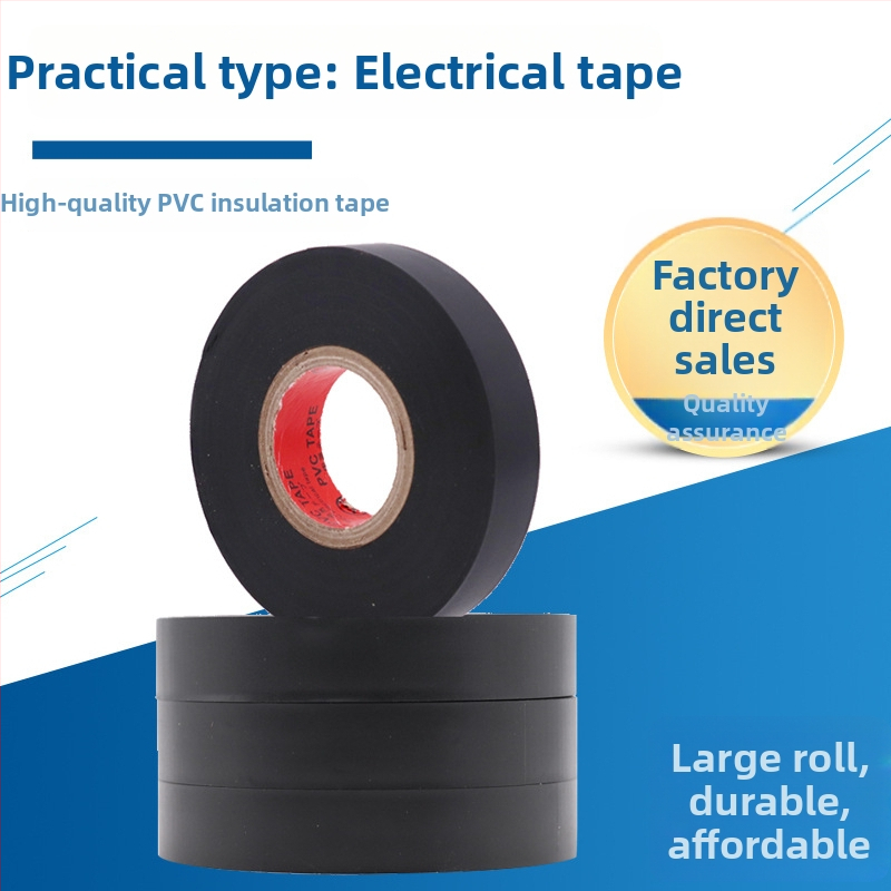 PVC elektrická izolačná páska, vodeodolná, jednostranná, 30 m × 16 mm, s gumeným lepidlom, viacfarebná