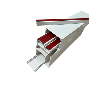 Canal PVC pătrat pentru cabluri, autoadeziv, montaj pe pereți, 16x16–75x75 mm