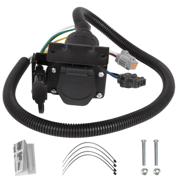 43534 conector american pentru cablu de remorcare, 4 pini și 7 pini, pentru pickupuri, rulote și vehicule off-road