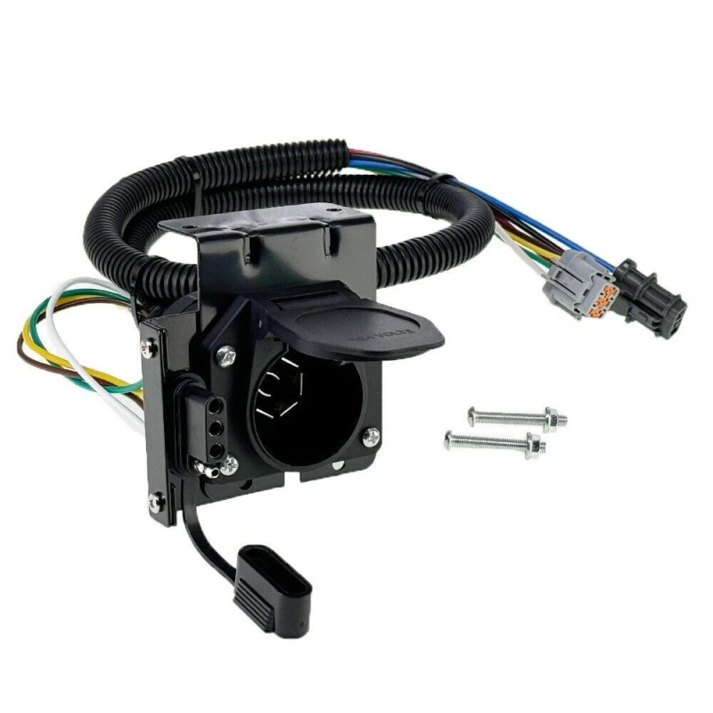 43534 conector american pentru cablu de remorcare, 4 pini și 7 pini, pentru pickupuri, rulote și vehicule off-road