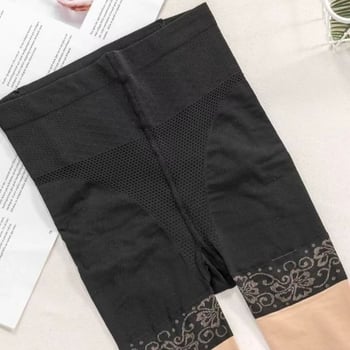Colanți cu căptușeală din dantelă și șorțuri de siguranță integrate, pentru primăvară și toamnă, grosime medie, nylon, ridicare șolduri