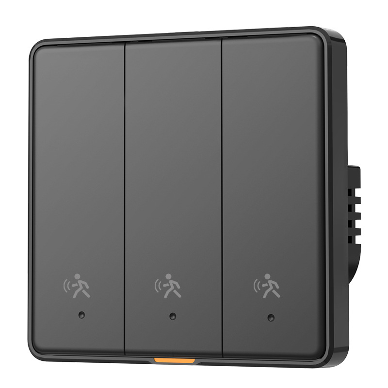 Întrerupător de perete Zigbee cu senzor radar, telecomandă și temporizator de prezență