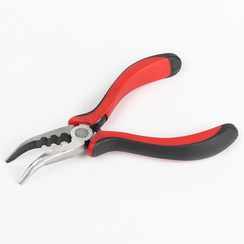 Clește de 5 inch, cu trei găuri și dinți, pentru peruci - instrument de coafură