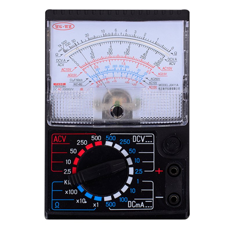 Multimetru analog portabil cu indicator mecanic, înaltă precizie MF411 pentru electricieni profesioniști