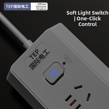 Prelungitor inteligent cu priză triunghiulară înclinată USB, multi-port pentru cămin și casă