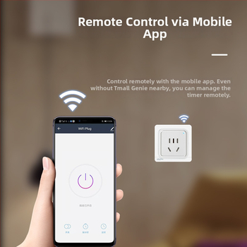 Priză Zigbee inteligentă 10A/16A, standard național cu 5 pini, temporizator