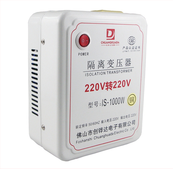 Transformator de izolație monofazat, 1000W, raport 1:1, 220V–220V, înfășurări din cupru pur, nucleu inelar