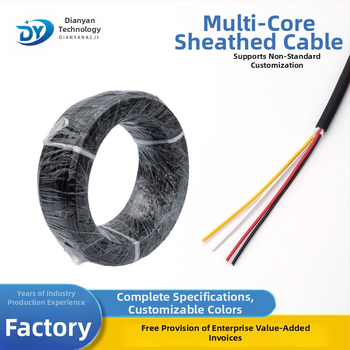 Cablu de control cu semnale multiple, UL 2464/2517/2586, izolat și ecranat, cablu electric rezistent la temperatură