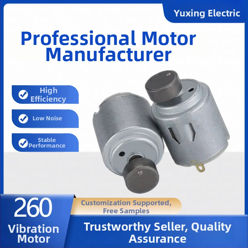 R260 Micro motor DC cu roată excentrică – motor de vibrație pentru masajul gâtului