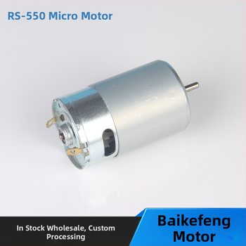 RS-550 micro motor pentru scule electrice, motor DC cu perii, 12–24V
