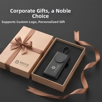Power bank mini certificat 3C, 5000mAh, compact și ușor de purtat în buzunar, tail plug, calitate inteligentă